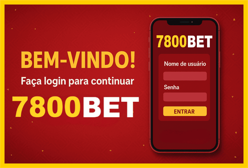 Figura 3 do login da 7800BET